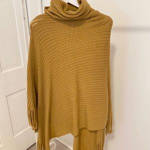 Quagga Green Label Womens Brown Poncho